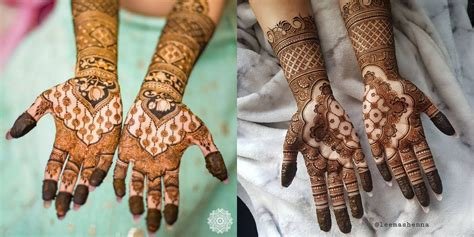 6_51 Karwa Chauth Mehndi Designs For Newlywed Brides