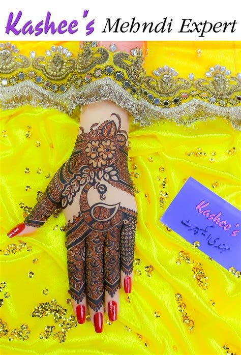 13_New  Stylish Kashees Mehndi Designs 2022 Images