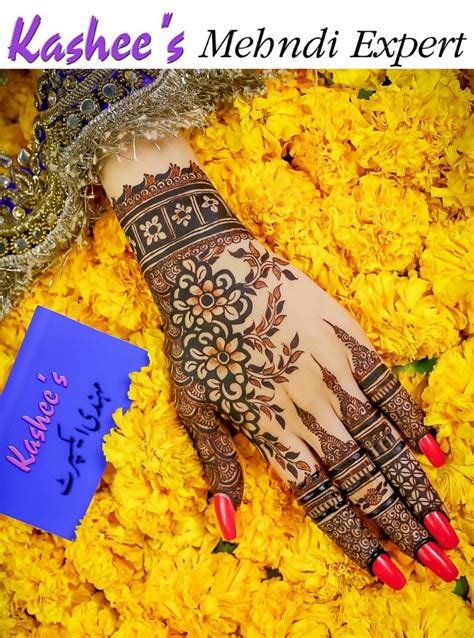 4_Kashees Stylish  Fancy Mehndi Designs Collection 20222023