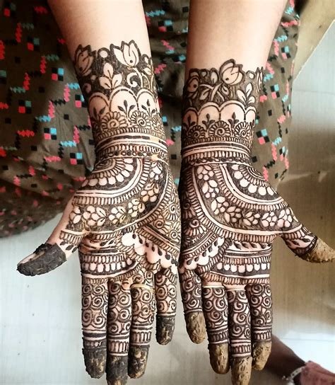 15_Khafif Mehndi Designs for Back Hands  K4 Fashion