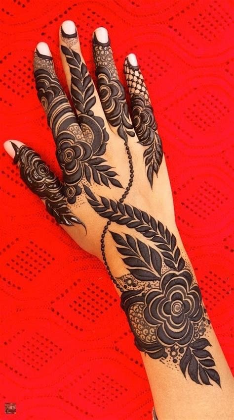 10_Details 128 khafif mehndi design back side super hot  POPPY