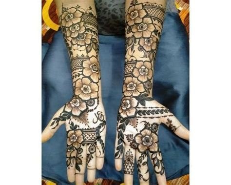 2_25 Best Khafif Mehndi Designs For Inspiration  Fabbon