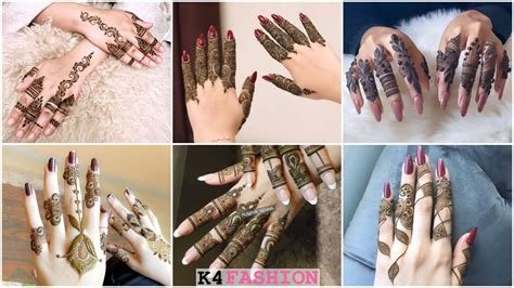 5_55 Stylish Khafif Mehndi Design Front And Back Hand