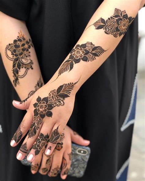 9_Khafif mehndi designs for back hands 9  K4 Fashion