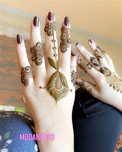 14_Khafif Mehndi Designs For Fingers 9  K4 Fashion