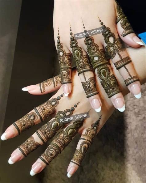 1_Khafif Mehndi Designs For Fingers 19  K4 Fashion