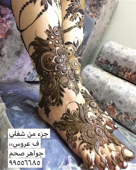 3_henna design for legs  K4 Fashion