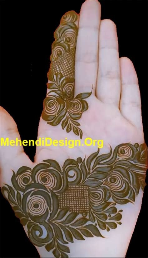 10_109 Best Khafif Mehndi Designs 2024 Stylish Bridal Design For Back