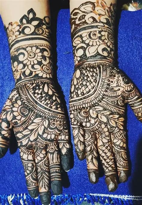 6_Stylish Khafif Mehndi Design Full Hand for All Occasions