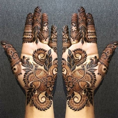 15_25 Latest Floral Mehndi Designs 2023  Fashion Qween