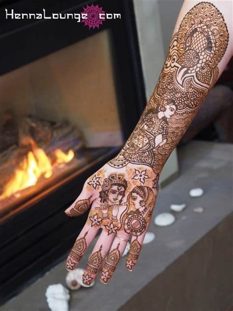 9_10 Mehendi Designs to Celebrate Krishna Janmashtami  Bridal Look