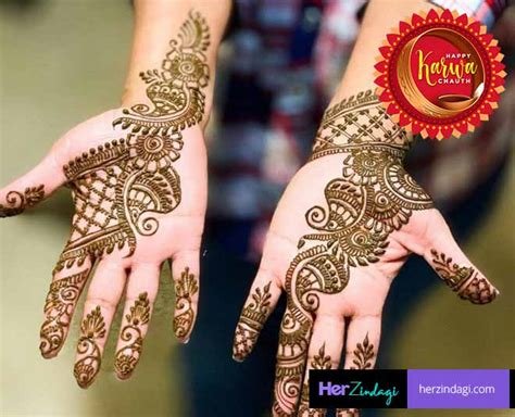 2_Karwa Chauth Special 5 Simple Quick Latest Bel Mehndi Designs For Hands