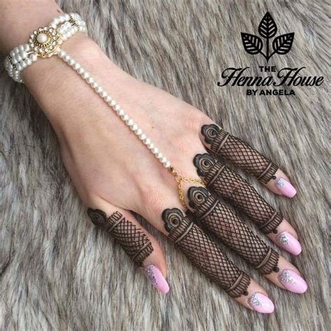 12_50 Latest One Finger Mehndi Designs  K4 Fashion
