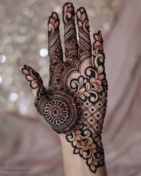 7_55 Half Hand Mehndi Design Ideas For The Wedding Season  Wedbook