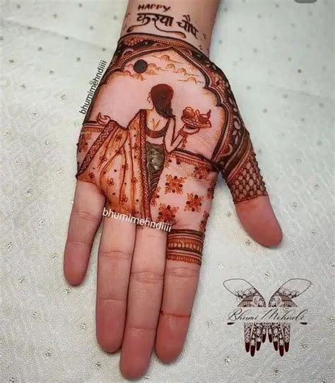 13_Mehndi Designs Karwa Chauth 2021 Latest Easy Simple Mehndi Designs