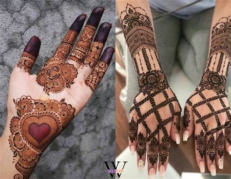 9_33 Beautiful Karwa Chauth Mehndi Design 2024