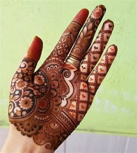 15_Easy and Simple Mehndi Designs for Hands Photos 2025