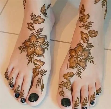 5_Beautiful new foot mehndi design  MyLargeBox