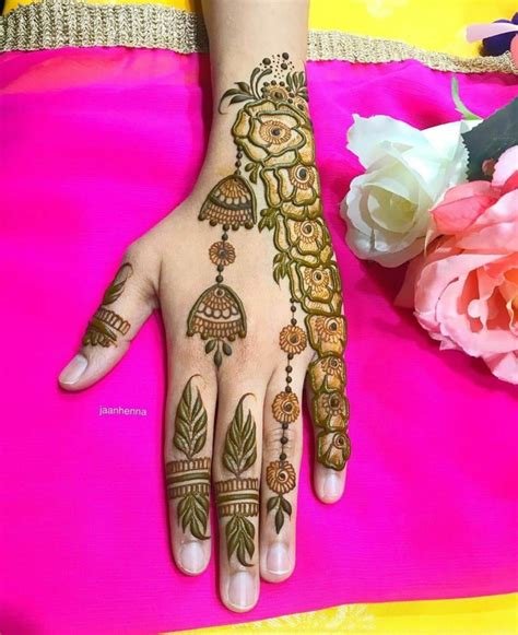 12_Simple  Latest Mehndi Designs For Raksha Bandhan 2023 Images