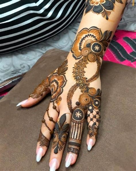 5_Latest Mehndi Designs for Raksha Bandhan Rakhi Festival 2020  K4 Fashion