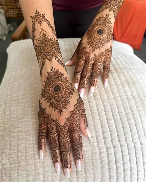14_Simple Arabic Mehndi Designs for Left Hand  K4 Fashion