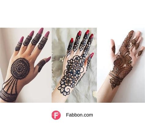 6_Simple Stylish Back Hand Mehndi Designs Front Hand Arabic  Design Talk