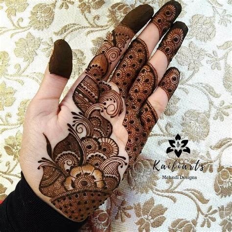 14_Front hand Mehndi Design  Top 50 Designs  Baggout