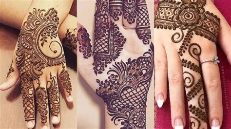 9_Beautiful  Simple Mehndi Designs for Hand  K4 Fashion