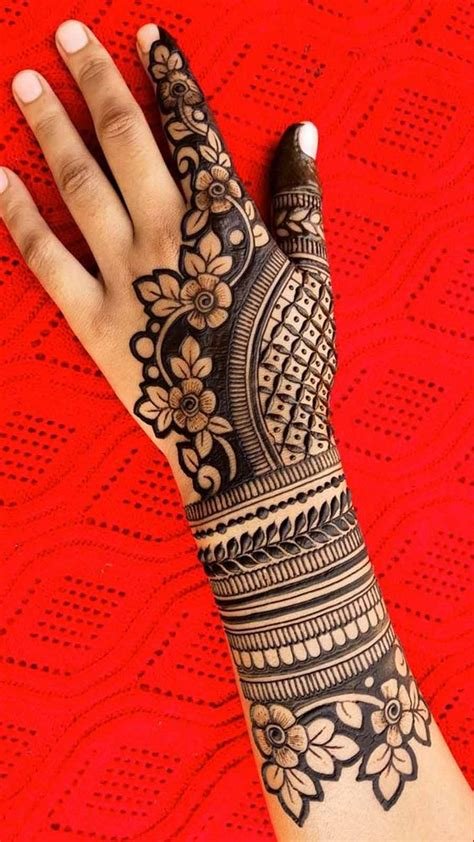 13_9 Outstanding Engagement Mehndi Designs with Images  Styles At Life