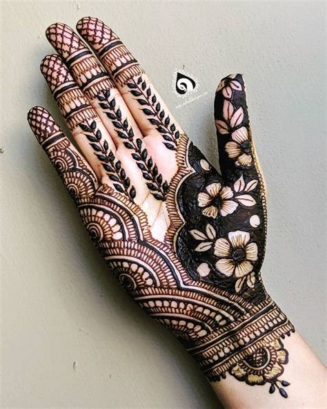 11_125 Front Hand Mehndi Design Ideas To Fall In Love With  Wedbook