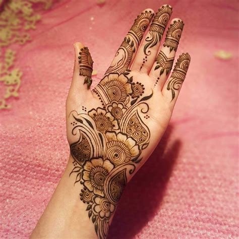 15_Simple Arabic Mehndi Designs for Left Hand  K4 Fashion
