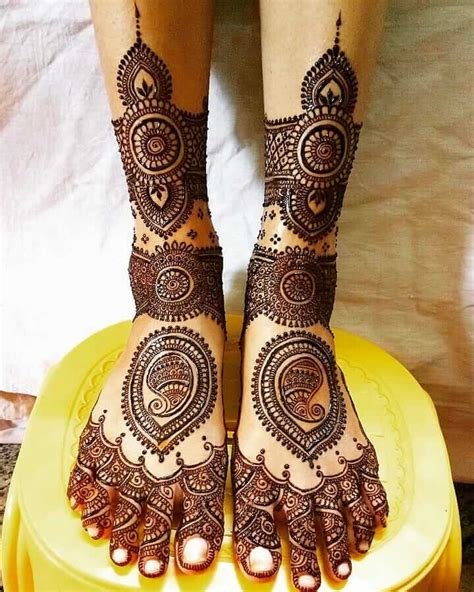 5_50 leg mehndi design images to check out before your wedding  Bridal