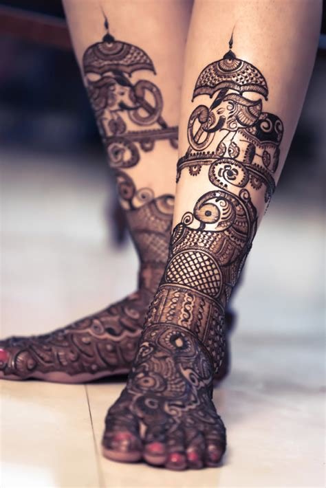 6_Leg Mehndi Designs  25 Simple and Easy Leg Mehndi Designs For Women In