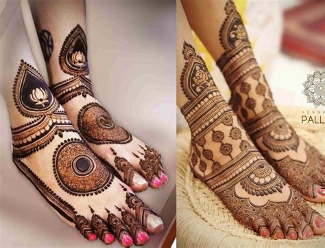 15_Beautiful Bridal Mehndi Designs for Legs  Crayon