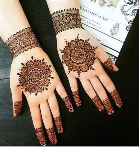 14_50 Simple Mehndi Designs Collection 2018  How to Draw Them at Home