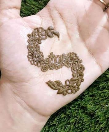 15_Stylish S Letter Mehndi Designs You Will Love  2023 With Images  Fabbon