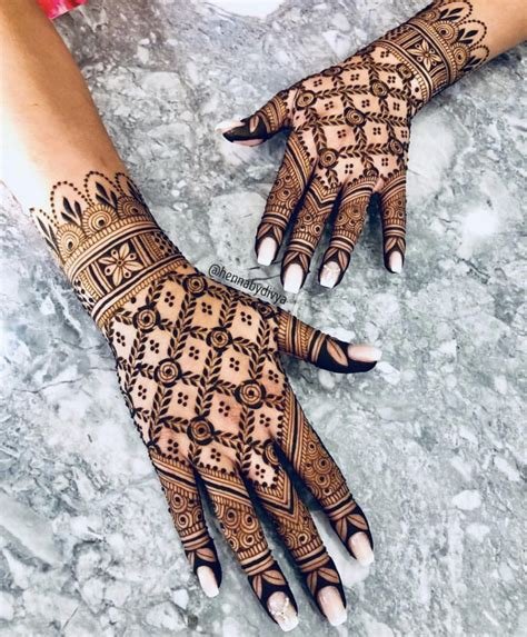 9_22 Easy Henna Designs for Beginners for Your Hands  Feet