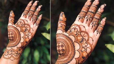 1_Simple Mehndi Designs    Karwa Chauth Ke Liye