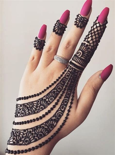 12_Arabic Bail Perfect Mehendi Design  Arabic Mehndi Bail Designs