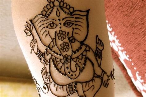 10_Ganpati Mehndi Designs Ganesh Mehndi Design Ideas