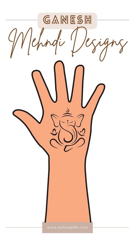 4_Ganpati Mehndi Designs Ganesh Mehndi Design Ideas