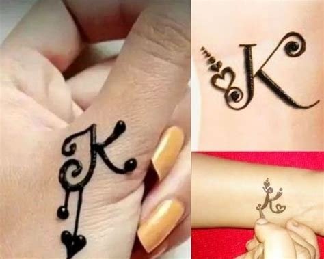 6_10 Inspiring K Letter Mehndi Designs Suitable for Anyone