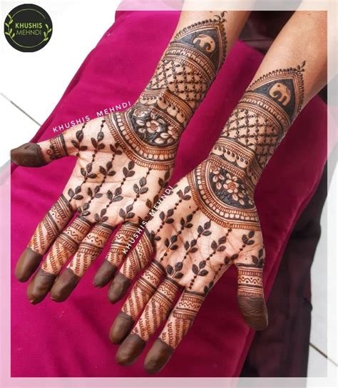 11_Front hand Mehndi Design  Top 50 Designs  Baggout