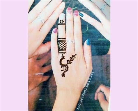 4_26 Stunning Mehndi Designs For Each Alphabet  Fabbon