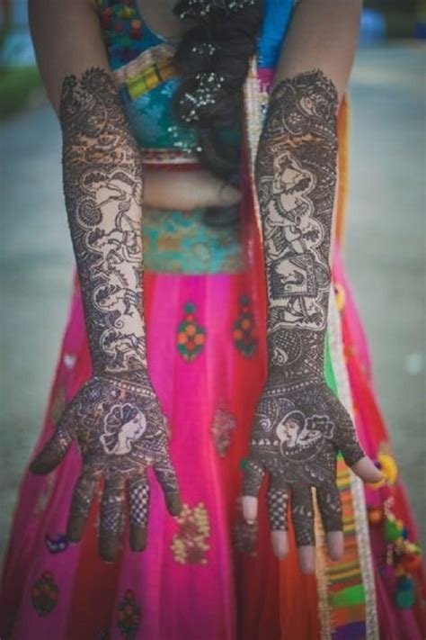 13_15 Brides who told their Love Story through their mehndi design