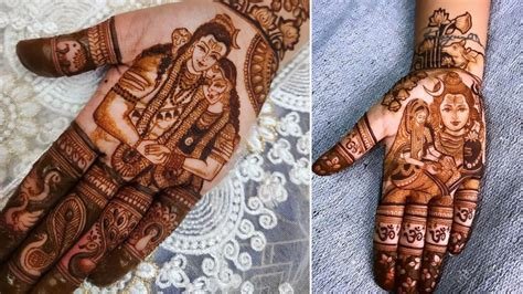 13_Shivratri Mehndi Design 2023  Mahashivratri Special Mehndi Design