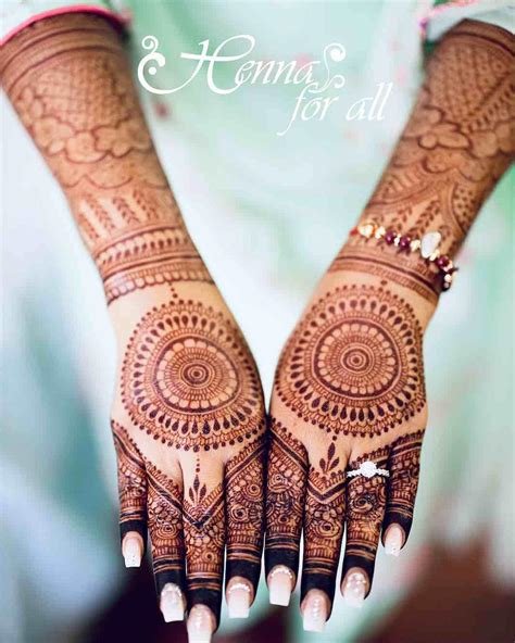 8_Bridal Mandala Mehndi Designs for Back Hand  K4 Fashion