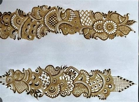 12_Bajuband Mehndi Designs For Brides Try These Simple And Easy Patterns