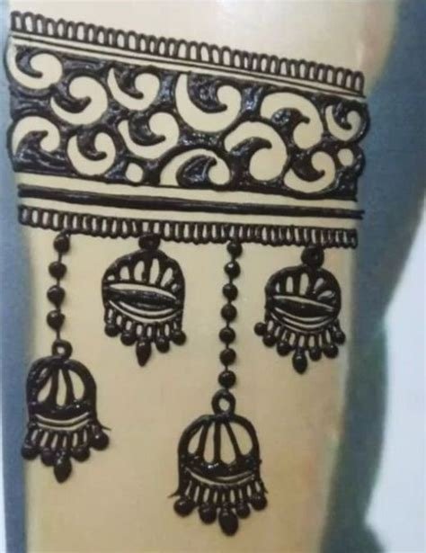 6_10 Adorable Bajuband Mehndi Designs with Images  Styles At Life