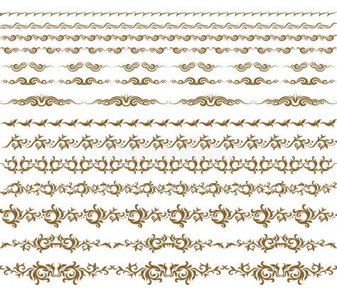 15_Big Vector Set of Henna Floral Elements and Frames Stock Vector
